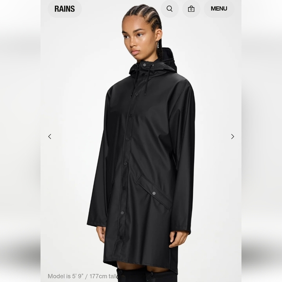 Rains Long Jacket - Picture 4 of 8